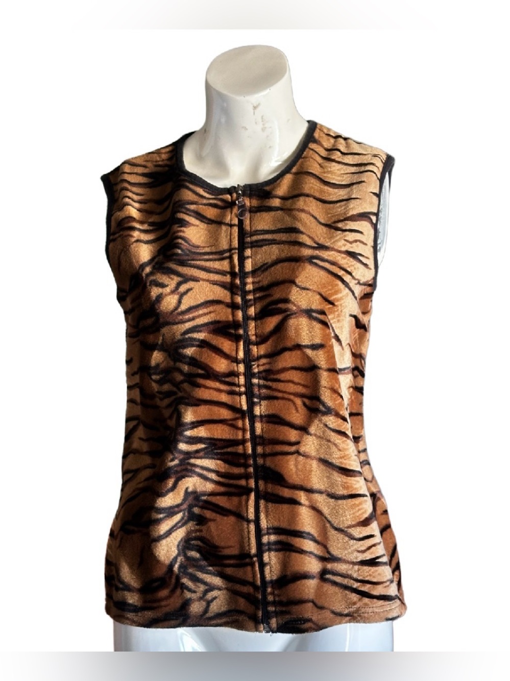 Vintage Tiger Print Vest